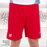 Short "Nobel" (ohne Taschen) LSC Spieler (Rot) M