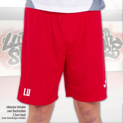 Short "Nobel" (ohne Taschen) LSC Spieler (Rot) M