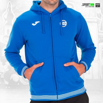 Kapuzen Zipper "Campus 3" - Concordia - Blau