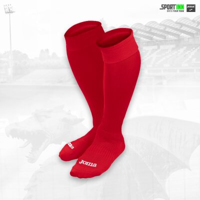 Socken Stutzen Einfarbig "Classic 3" - Wormatia - Rot