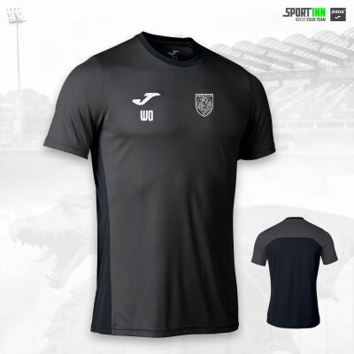 Trainingsshirt • Winner II • Wormatia • Grau/Schwarz • Kurzarm