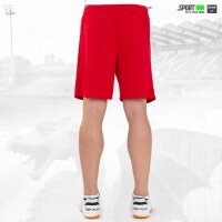 Trainingshose kurz • Nobel • Wormatia • Rot • Ohne Taschen S