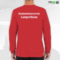 Sweatshirt • Cairo II • BV Lampertheim • Rot • Langarm