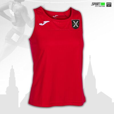 Trägershirt "Triangle" Rot - TVL Leichtathletik