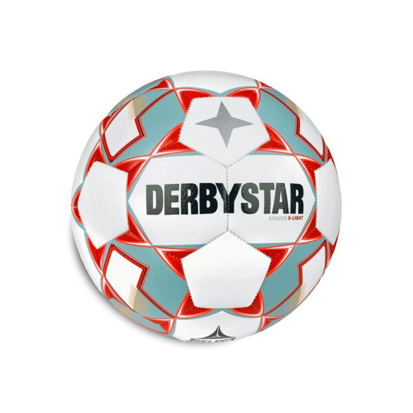 Fussball • Derbystar • STRATOS S-LIGHT v23 • Weiß/Blau/Orange