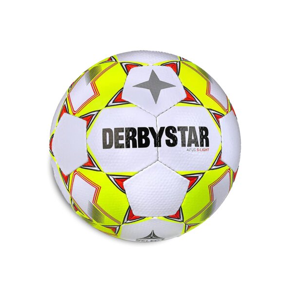 Fussball • Derbystar • APUS S-LIGHT v23 • Gelb/Rot • Größe 4