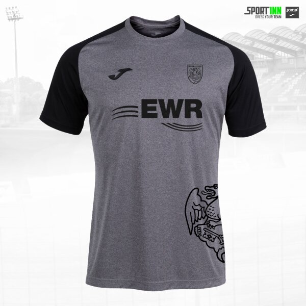 Trikot-Shirt Aufbau-/Leistungsbereich • Academy IV • Wormatia • Grau/Schwarz • Kurzarm