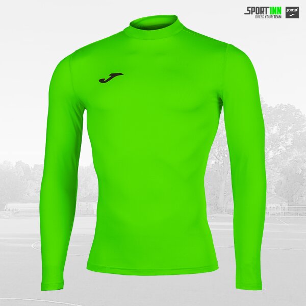 Funktions-Shirt lang • Brama Academy • ASVF Fussball • Neongrün
