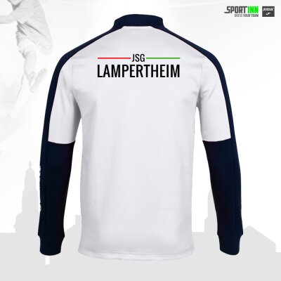 Sweatshirt 1/4 Zip • Eco Championship • JSG Lampertheim • Schwarz/Weiß • Langarm