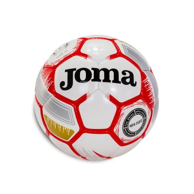 Fussball • Joma • EGEO • Weiß/Rot • Größe 4