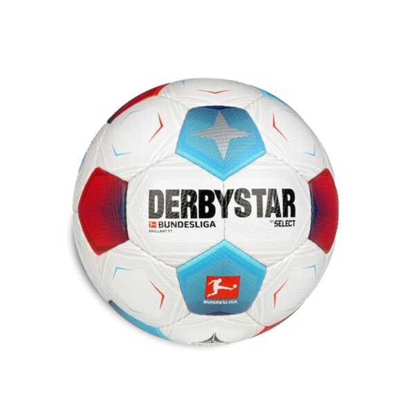 Fussball • Gr. 5 • Derbystar • BRILLANT TT v23 • Blau/Rot