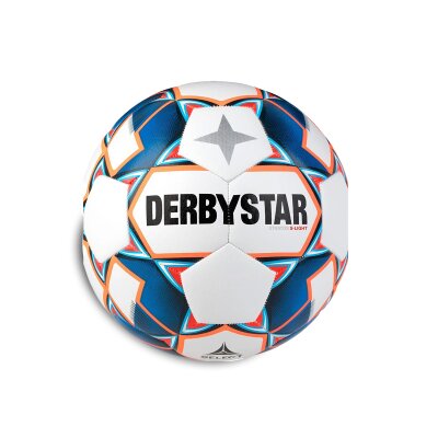 Fussball • Derbystar • STRATOS S-LIGHT v20 • Blau/Orange