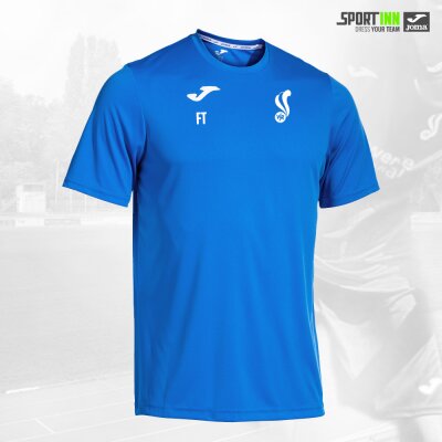 Trikot-Shirt • Combi • VfR Frankenthal • Blau • Kurzarm L Mit Initialen