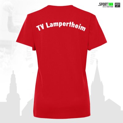 T-Shirt • TVL Handball • Rot • Hummel • hmlgo cotton women 2.0