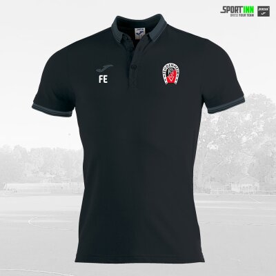 Polo-Shirt • Bali II • ASVF Fussball • Schwarz • Baumwollanteil