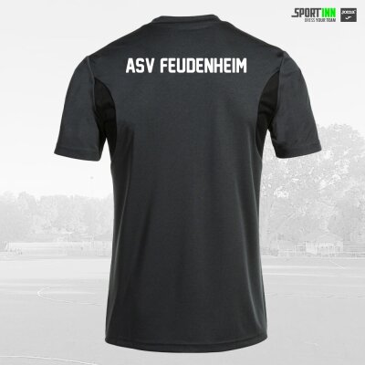 Trikot-Shirt • Winner III • ASVF Fussball • Grau/Schwarz • Kurzarm