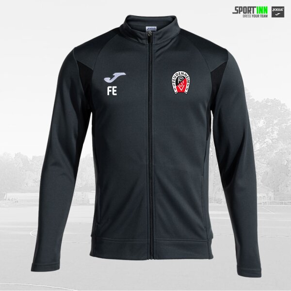 Trainingsjacke • Winner III • ASVF Fussball • Grau/Schwarz • Langarm