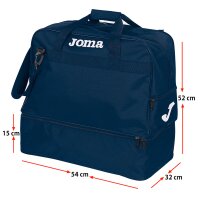 Sporttasche / Trikottasche • Joma • Groß • Training II • Dunkelblau • mit Schuhfach