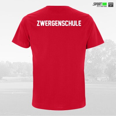 T-Shirt Baumwolle • Zwergenschule • ASVF Fussball • Rot