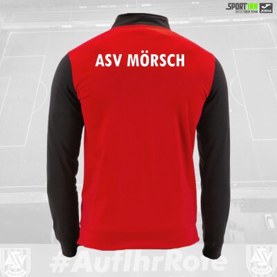 1/4 Zip Sweater • Winner • ASV Mörsch • Rot/Schwarz