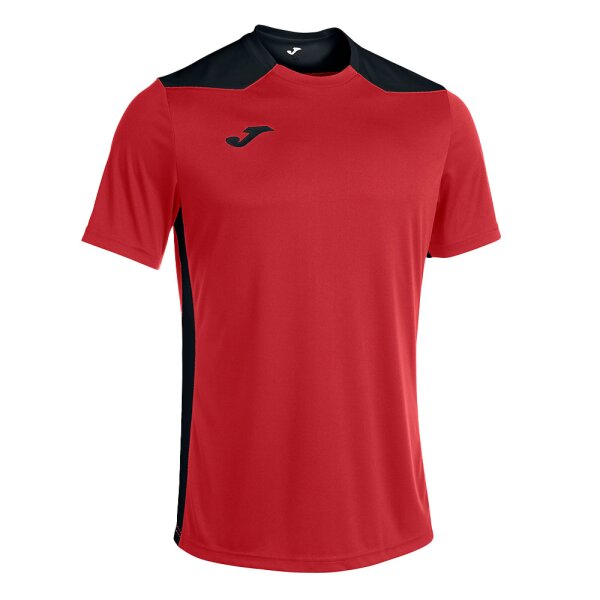 Shirt • Joma • Championship VI • Rot/Schwarz • Kurzarm