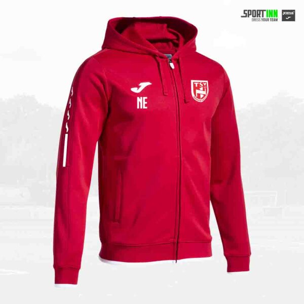 Kapuzenjacke • Olimpiada • TSV Neckarau • Rot • Langarm