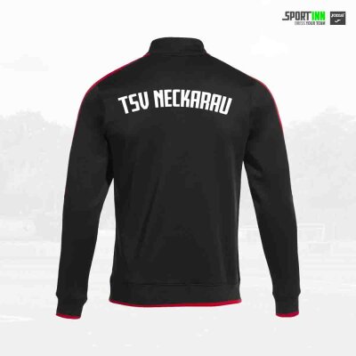 Sweatshirt 1/4-Zip • Olimpiada • TSV Neckarau • Schwarz/Rot • Langarm