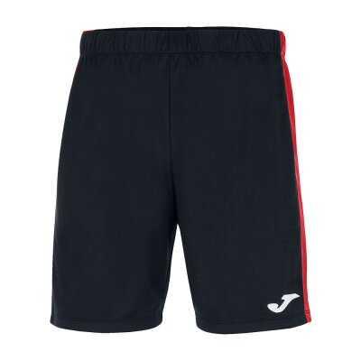 Hose kurz • Joma • Maxi • Schwarz/Rot • Ohne Taschen