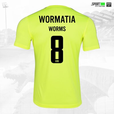 Torwarttrikot • Academy III • Wormatia • Neongelb/Schwarz • Kurzarm