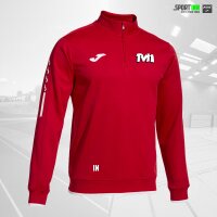 Sweatshirt 1/4-Zip • Olimpiada • TV Hermeskeil • Rot • Langarm