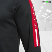 Sweatshirt 1/4-Zip • Olimpiada • TV Hermeskeil • Schwarz/Rot • Langarm