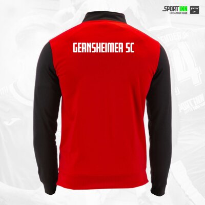 Trainingsjacke • Winner • Gernsheimer SC • Rot/Schwarz • Langarm