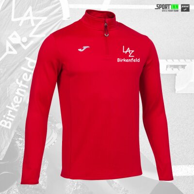 Sweatshirt 1/4 Zip • Combi Running • LAZ Birkenfeld • Rot • Langarm