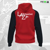 Kapuzenjacke • Academy IV • LAZ Birkenfeld • Rot/Schwarz • Langarm