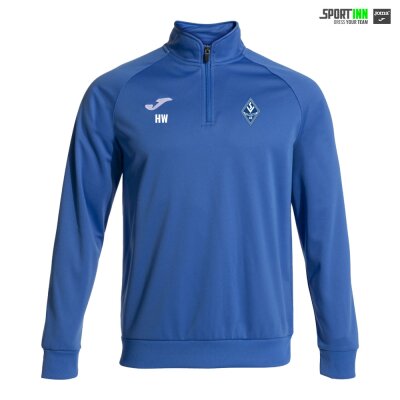 Sweatshirt 1/4 Zip • Faraon • Harmonia 48 • Blau • Langarm