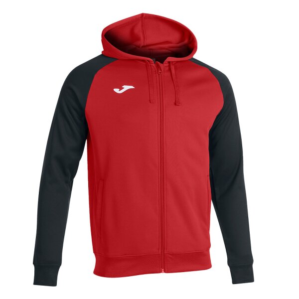 Kapuzenjacke • Joma • Academy IV • Rot/Schwarz