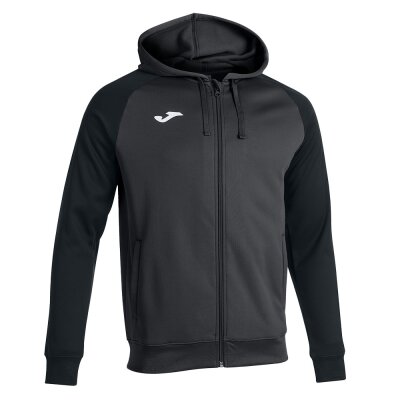 Kapuzenjacke • Joma • Academy IV • Grau/Schwarz