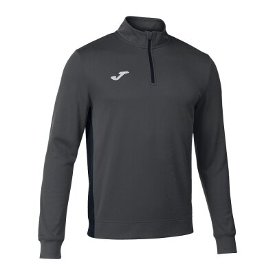 Sweatshirt 1/4 Zip • Joma • Winner II • Grau/Schwarz