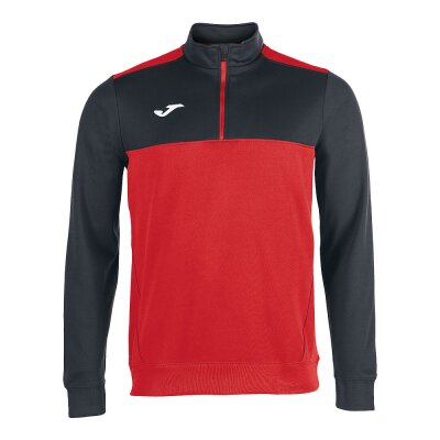 Sweatshirt 1/4 Zip • Joma • Winner • Rot/Schwarz