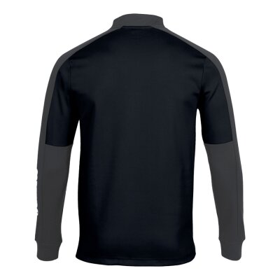 Sweatshirt 1/4 Zip • Eco Championship • Schwarz/Grau