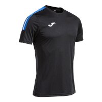 Shirt • Joma • Olimpiada • Schwarz/Blau • Kurzarm