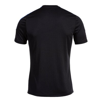Shirt • Joma • Olimpiada • Schwarz/Blau • Kurzarm