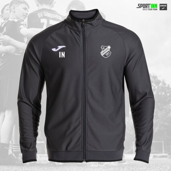 Trainingsjacke • Combi Premium • SV Gimbsheim • Grau/Schwarz