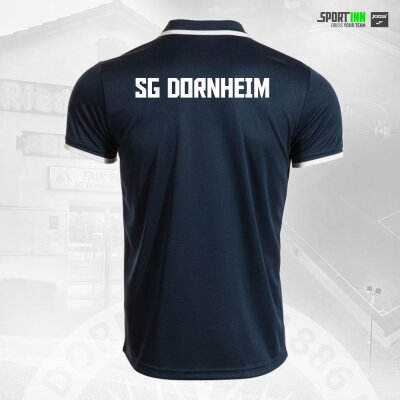 Polo-Shirt • Combi Premium • SG Dornheim • Dunkelblau/Weiß