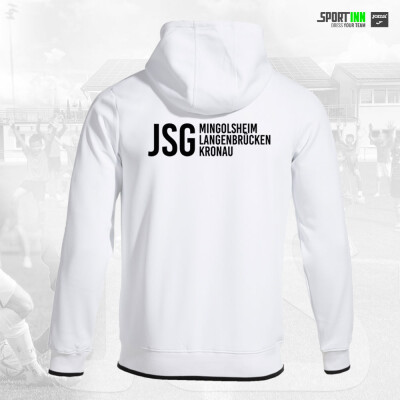 Kapuzenjacke • Olimpiada • JSG Mingolsheim/Langenbrücken/Kronau • Weiß