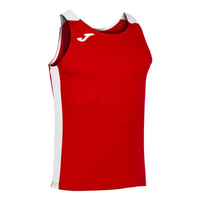 Träger-Shirt • Joma • Record II • Rot/Weiß