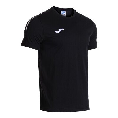 Shirt • Joma • Olimpiada • Schwarz/Weiß • Baumwolle