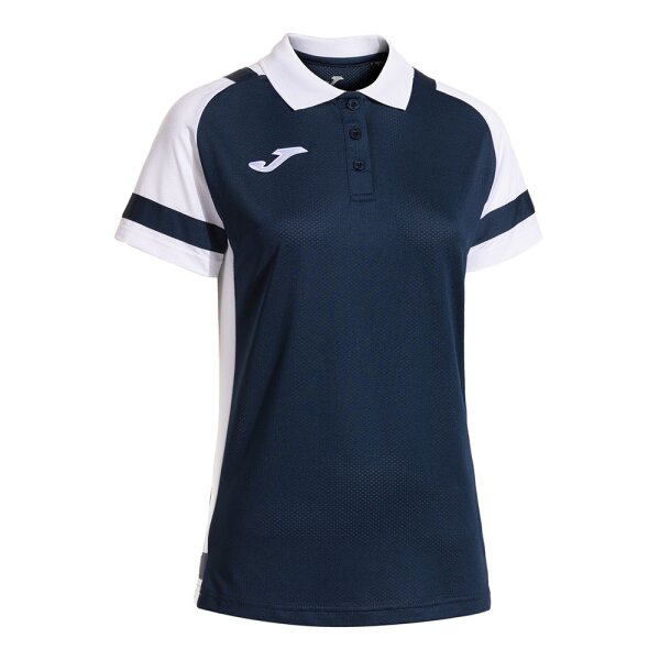 Polo-Shirt • Joma • Lider (Damen) •  Dunkelblau/Weiß