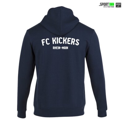 Hoodie • Montana • FC Kickers Rhein-Main • Dunkelblau • mit Kapuze