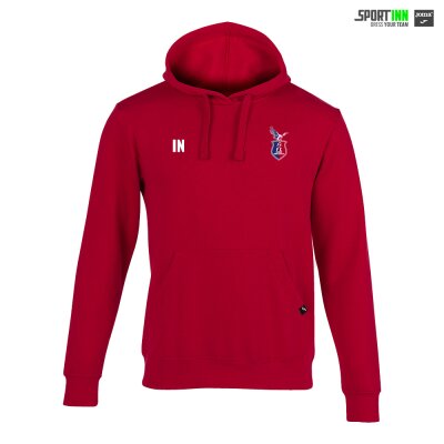 Hoodie • Montana • FC Kickers Rhein-Main • Rot • mit Kapuze
